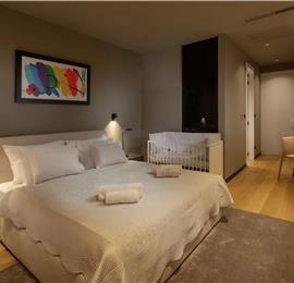 Luxury 5-Bedroom Sea-View Villa with Heated Infinity Pool in Orasac near Dubrovnik – Sleeps 10